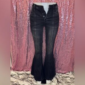 Flying Monkey Black Flare Jeans